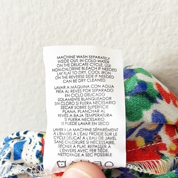 CAbi #5261 Devon Floral Fiesta Romper Size Small Colorful Summer Adjustable EUC - Picture 12 of 12